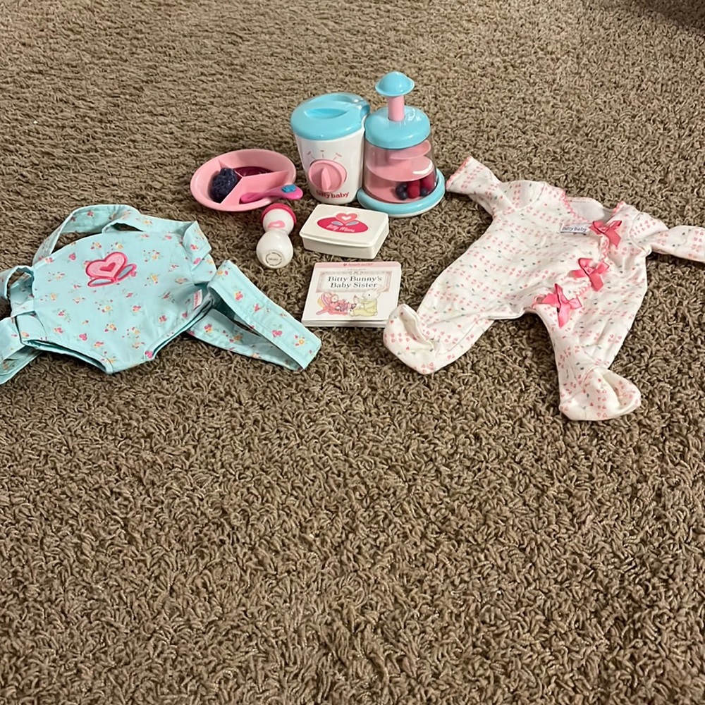 Set of Bitty Baby Items